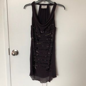 Embellished Mini Dress